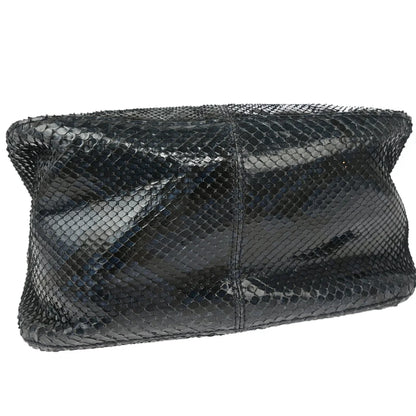 Fendi * Navy Python Handbag