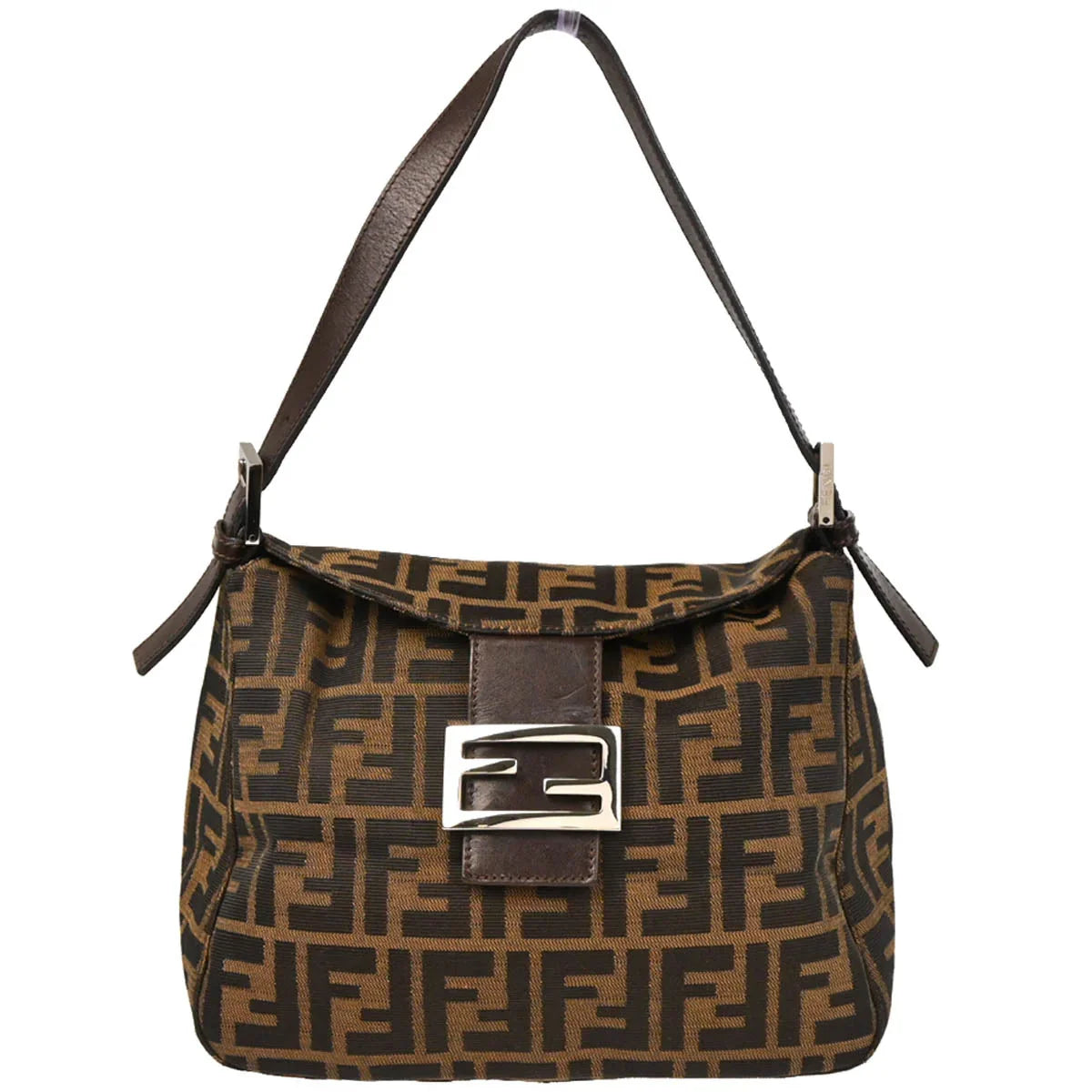 Fendi 2009 Brown Zucca Handbag