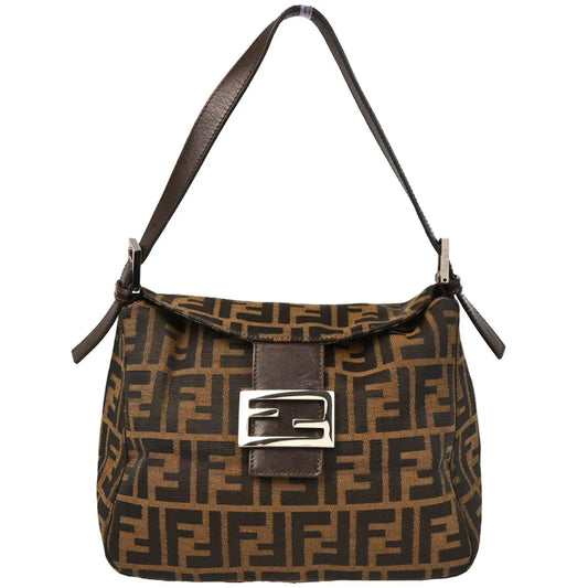 Fendi 2009 Brown Zucca Handbag