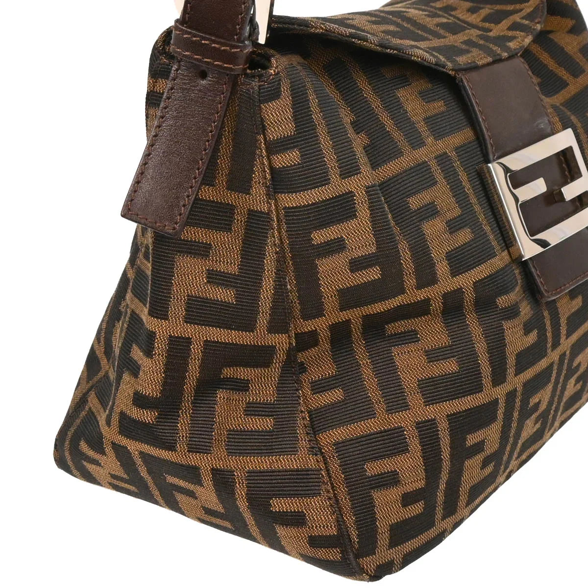 Fendi 2009 Brown Zucca Handbag
