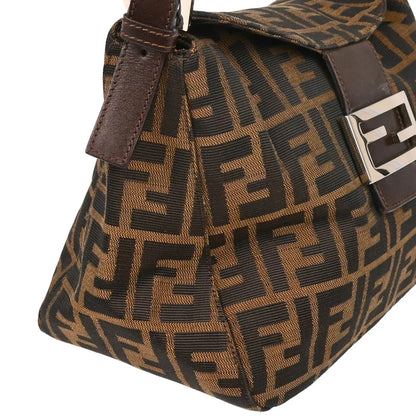 Fendi 2009 Brown Zucca Handbag