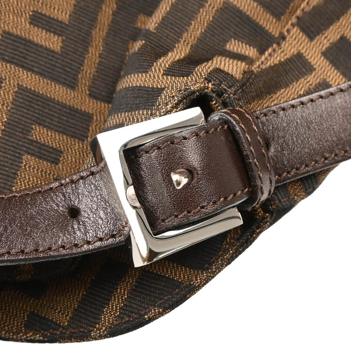 Fendi 2009 Brown Zucca Handbag