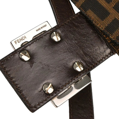 Fendi 2009 Brown Zucca Handbag