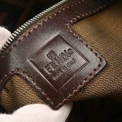 Fendi 2009 Brown Zucca Handbag