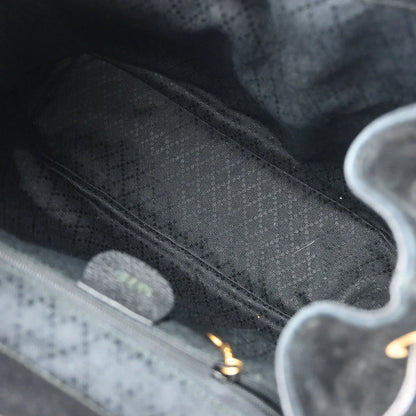 Gucci 1970-1990s Suede Bamboo Backpack