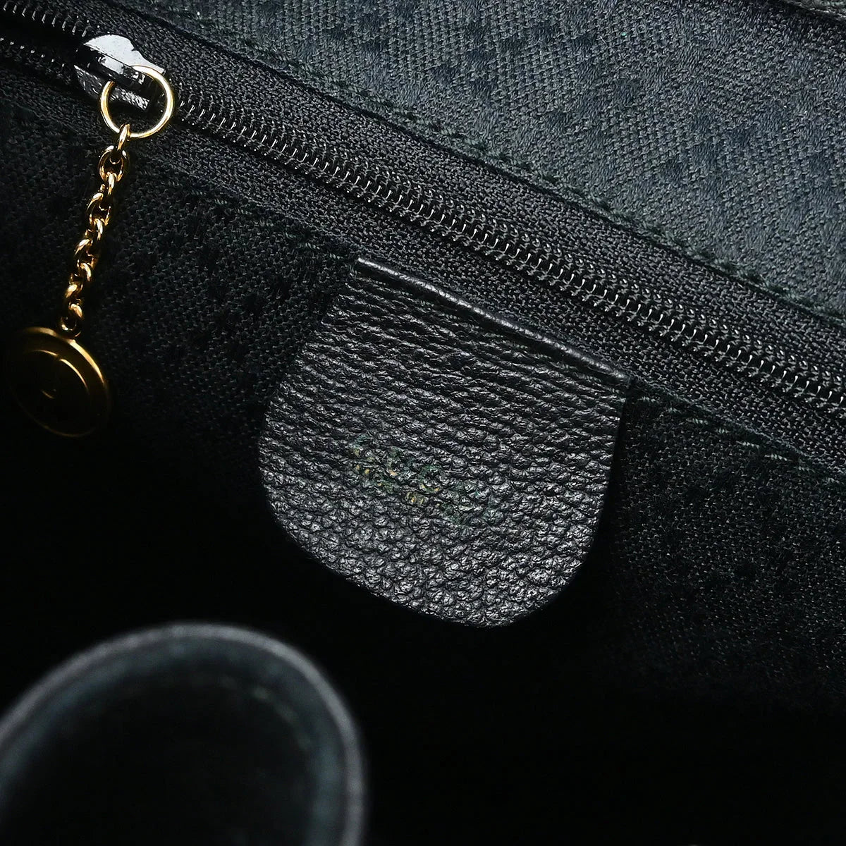 Gucci 1970-1990s Suede Bamboo Backpack