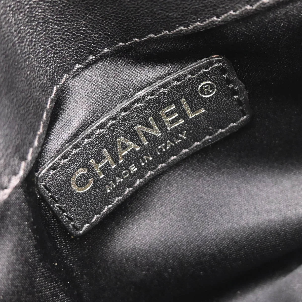 Chanel 2009-2010 Black Patent Leather Dentelle Twin Shoulder Bag