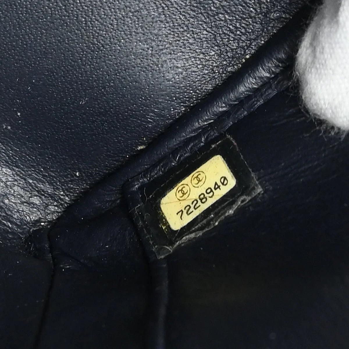 Chanel 2002-2003 Black Calfskin Choco Bar Wild Stitch Tote Handbag
