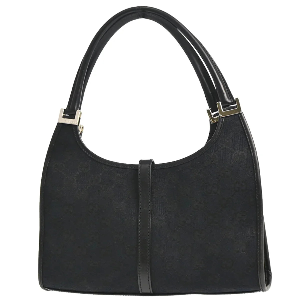 Gucci Black GG Jackie Handbag