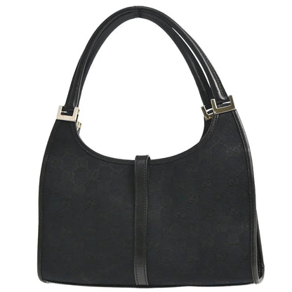 Gucci Black GG Jackie Handbag