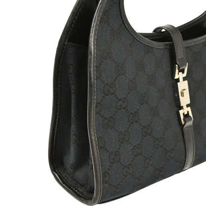 Gucci Black GG Jackie Handbag