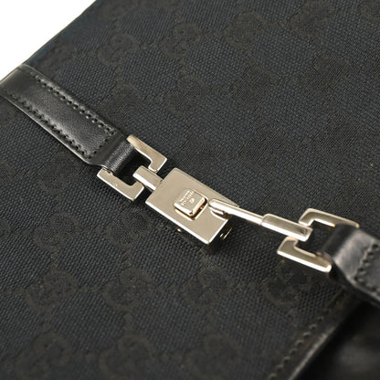Gucci Black GG Jackie Handbag