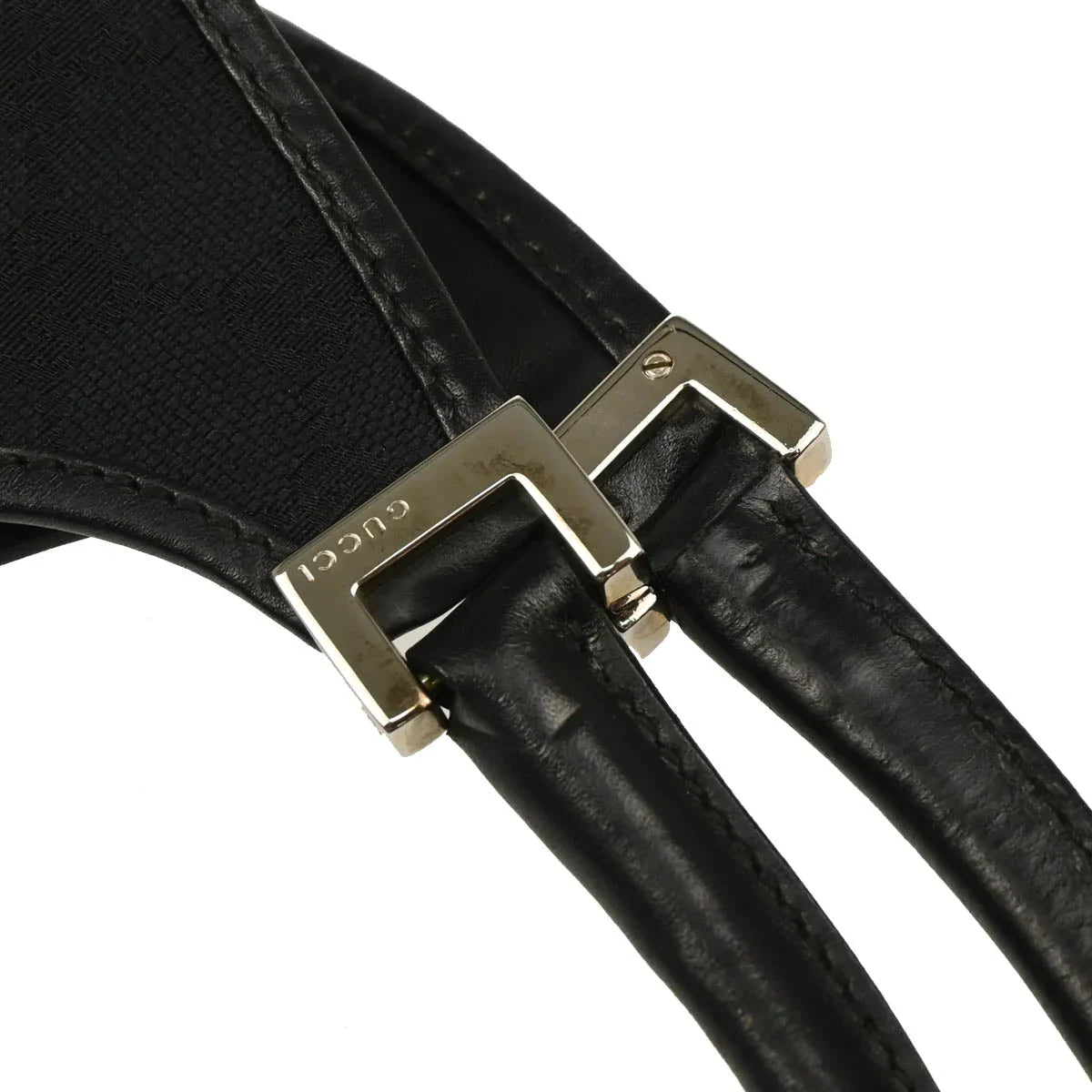 Gucci Black GG Jackie Handbag