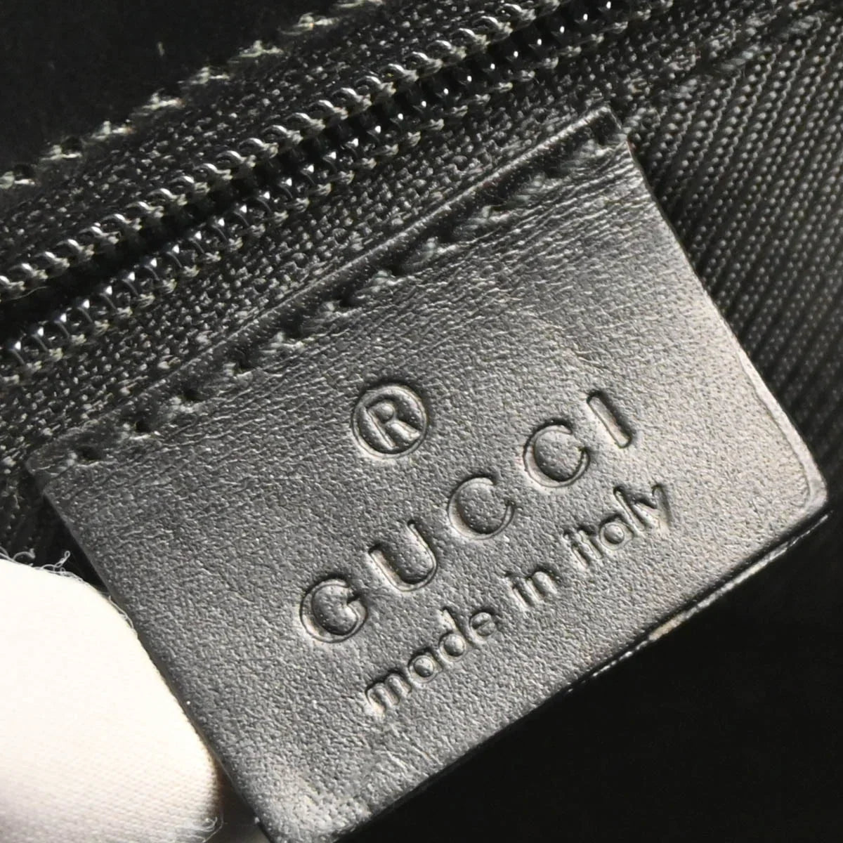 Gucci Black GG Jackie Handbag