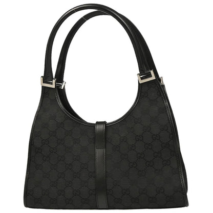 Gucci Black GG Jackie Handbag