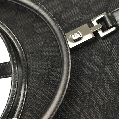 Gucci Black GG Jackie Handbag