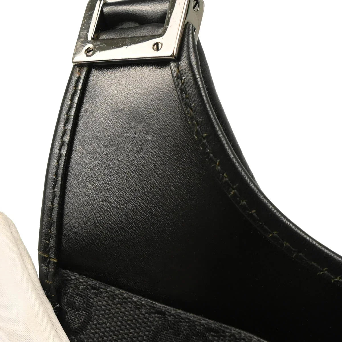 Gucci Black GG Jackie Handbag