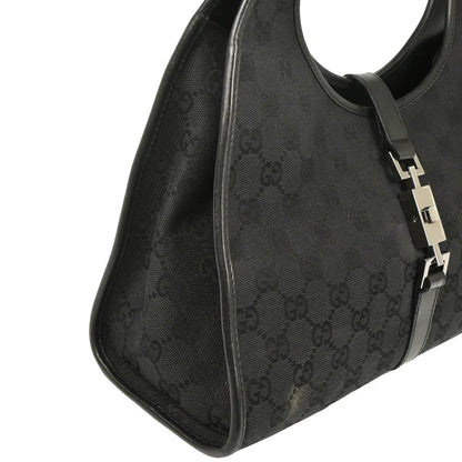 Gucci Black GG Jackie Handbag