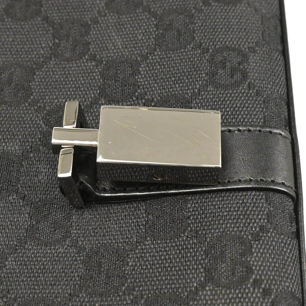 Gucci Black GG Jackie Handbag