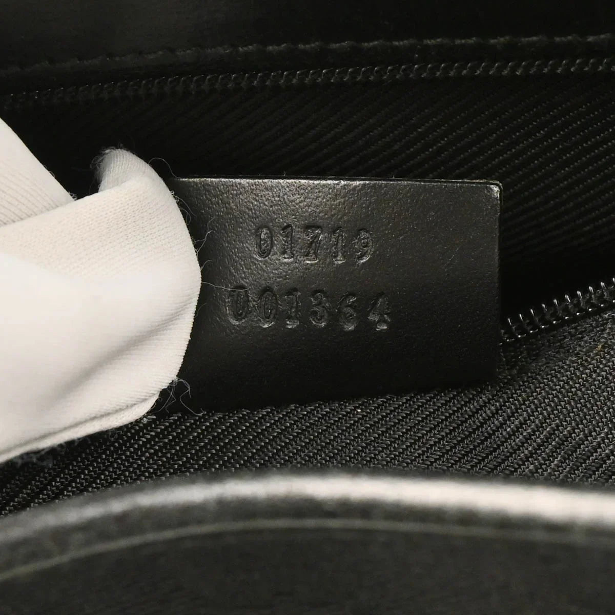 Gucci Black GG Jackie Handbag
