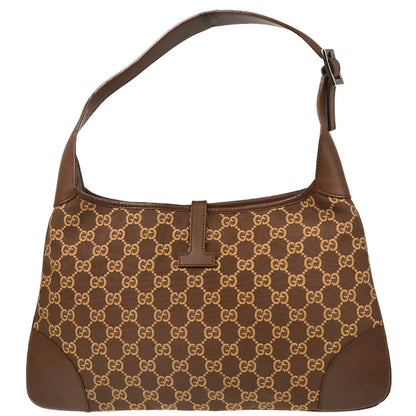 Gucci Brown GG Jackie Kandinsky Hobo Handbag