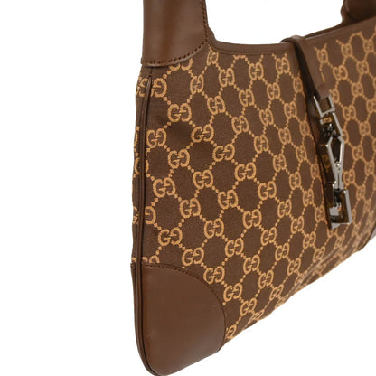 Gucci Brown GG Jackie Kandinsky Hobo Handbag