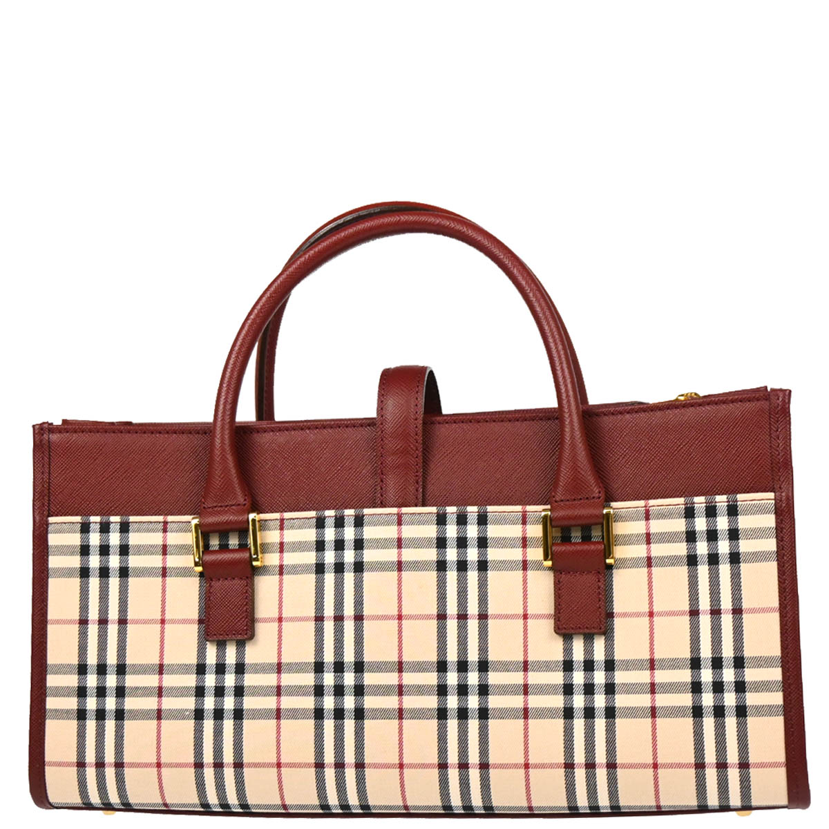 Burberry Beige Burberry Check Handbag