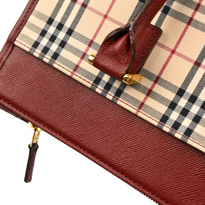 Burberry Beige Burberry Check Handbag