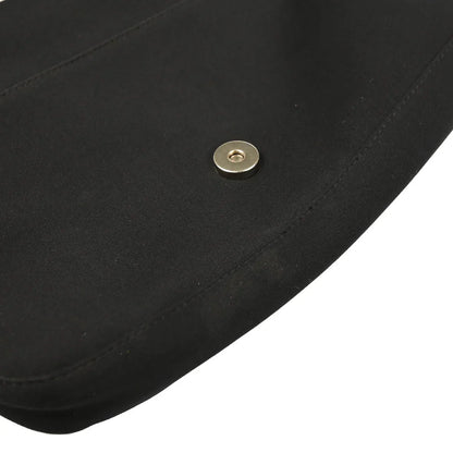 Fendi 2009 Black Jersey Baguette Handbag