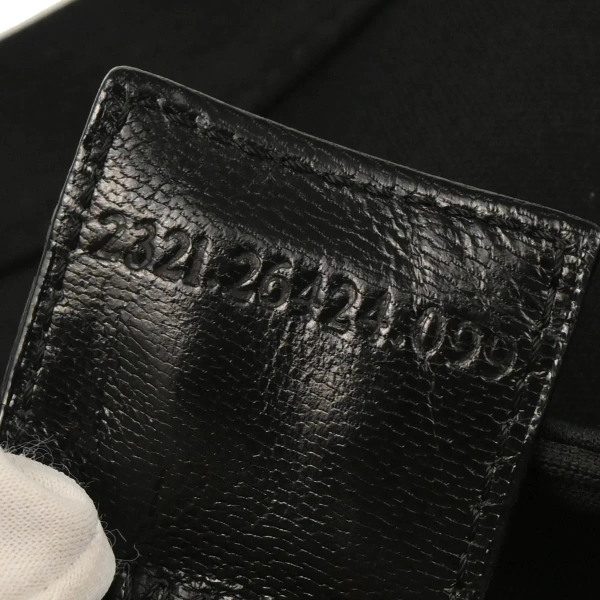 Fendi 2009 Black Jersey Baguette Handbag