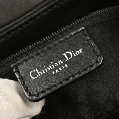 Christian Dior Black Leather Street Chic Handbag