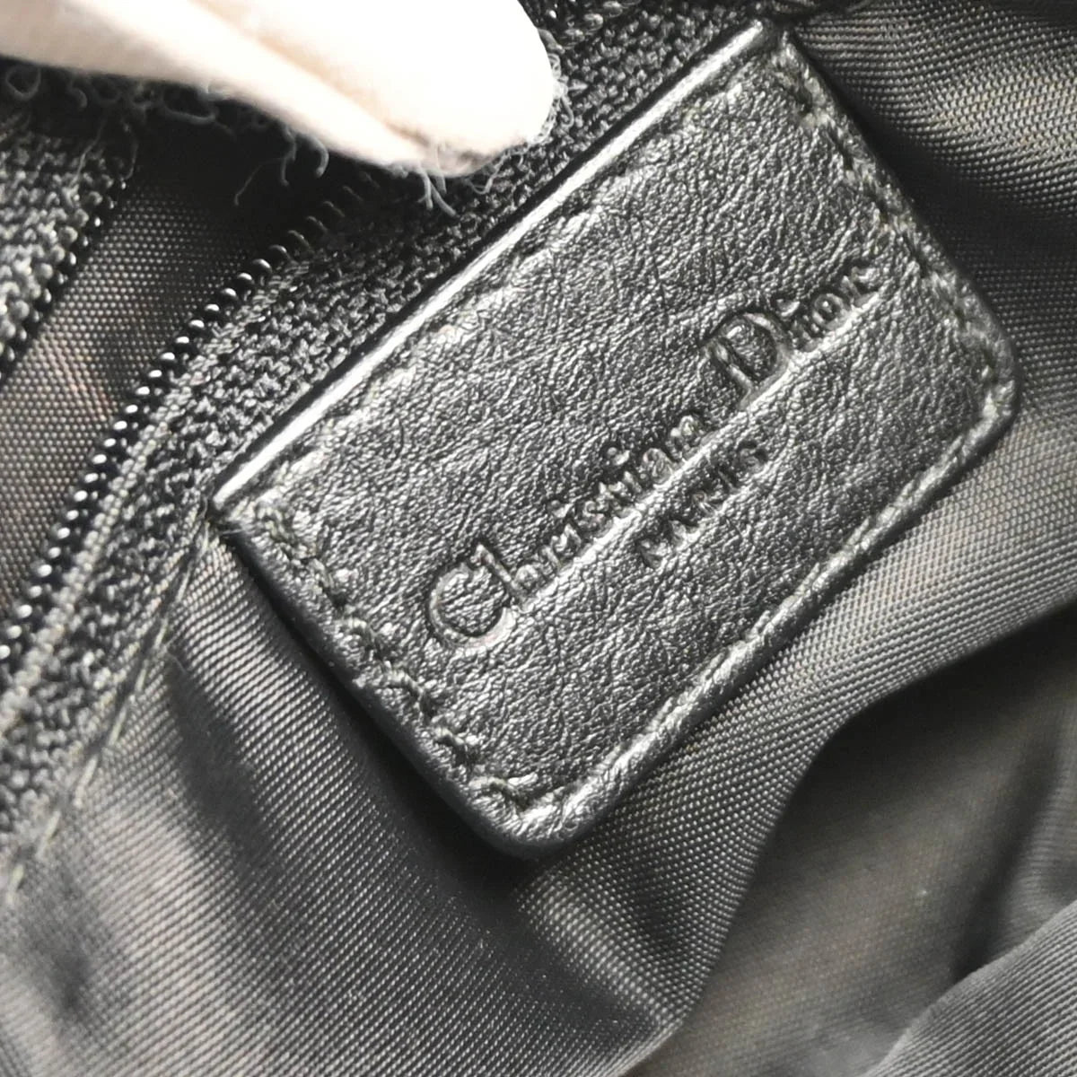 Christian Dior 2005 Black Street Chic Trotter Handbag