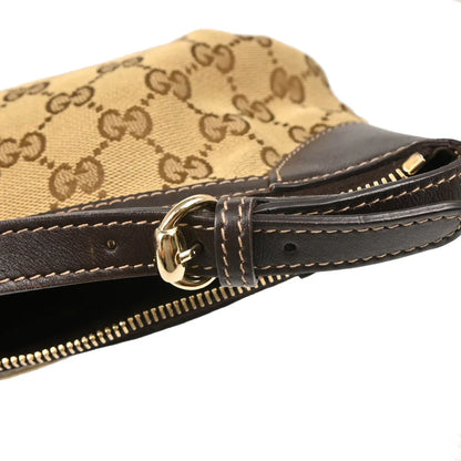 Gucci Beige Canvas GG Handbag