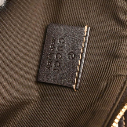 Gucci Beige Canvas GG Handbag
