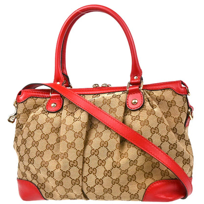 Gucci Beige GG Sukey 2way Shoulder Handbag