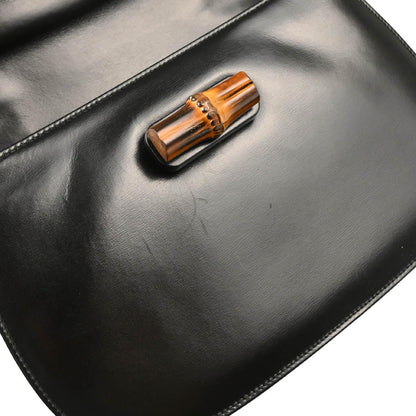 Gucci 1970-1990s Bamboo 2way Shoulder Handbag