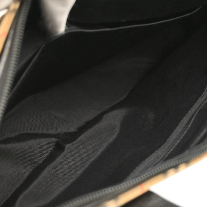 Burberry Beige House Check Tote Handbag
