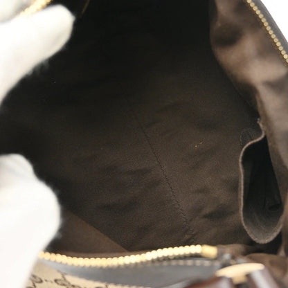 Gucci Beige GG Hobo Abbey D Ring Handbag