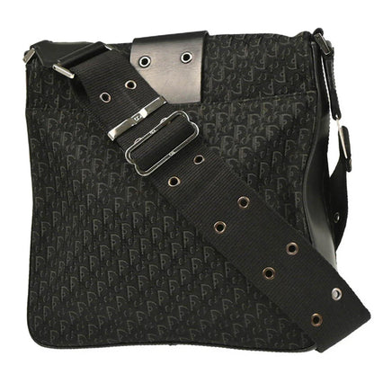 Christian Dior 2004 Black Trotter Street Chic Shoulder Bag