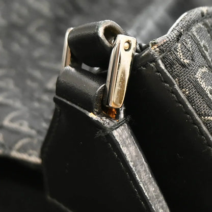 Christian Dior 2004 Black Trotter Street Chic Shoulder Bag