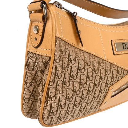 Christian Dior 2003 Beige Trotter Handbag