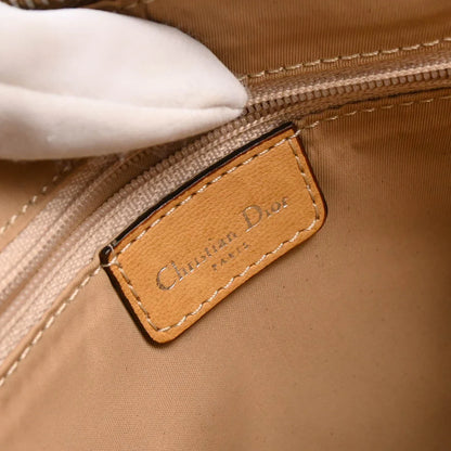 Christian Dior 2003 Beige Trotter Handbag
