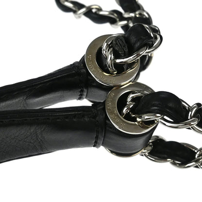 Chanel 2006-2008 Black Calfskin Expandable Flap Handbag