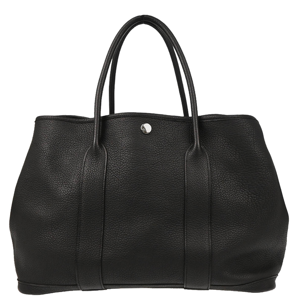 Hermes 2011 Black Negonda Garden Party 36 PM Tote Handbag