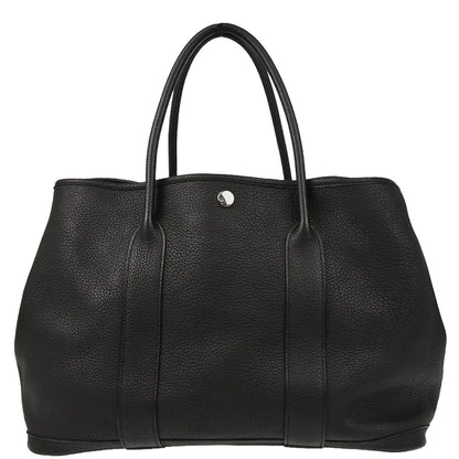 Hermes 2011 Black Negonda Garden Party 36 PM Tote Handbag