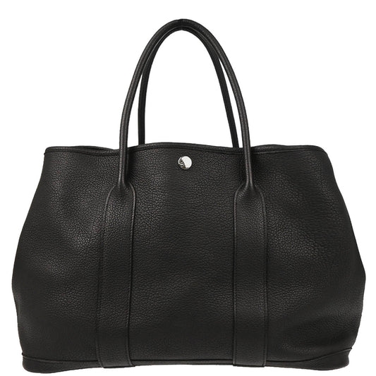 Hermes 2011 Black Negonda Garden Party 36 PM Tote Handbag