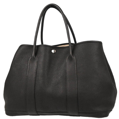 Hermes 2011 Black Negonda Garden Party 36 PM Tote Handbag