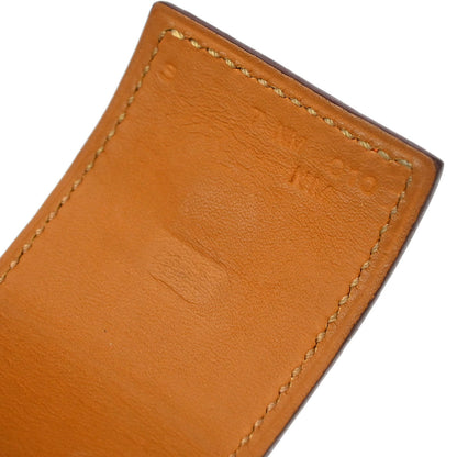 Hermes * Collier De Chien Bangle Orange Alligator #S