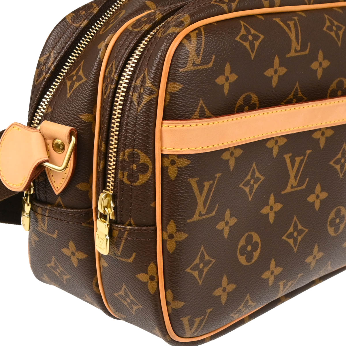 Louis Vuitton 2010 Monogram Reporter PM Shoulder Bag M45254