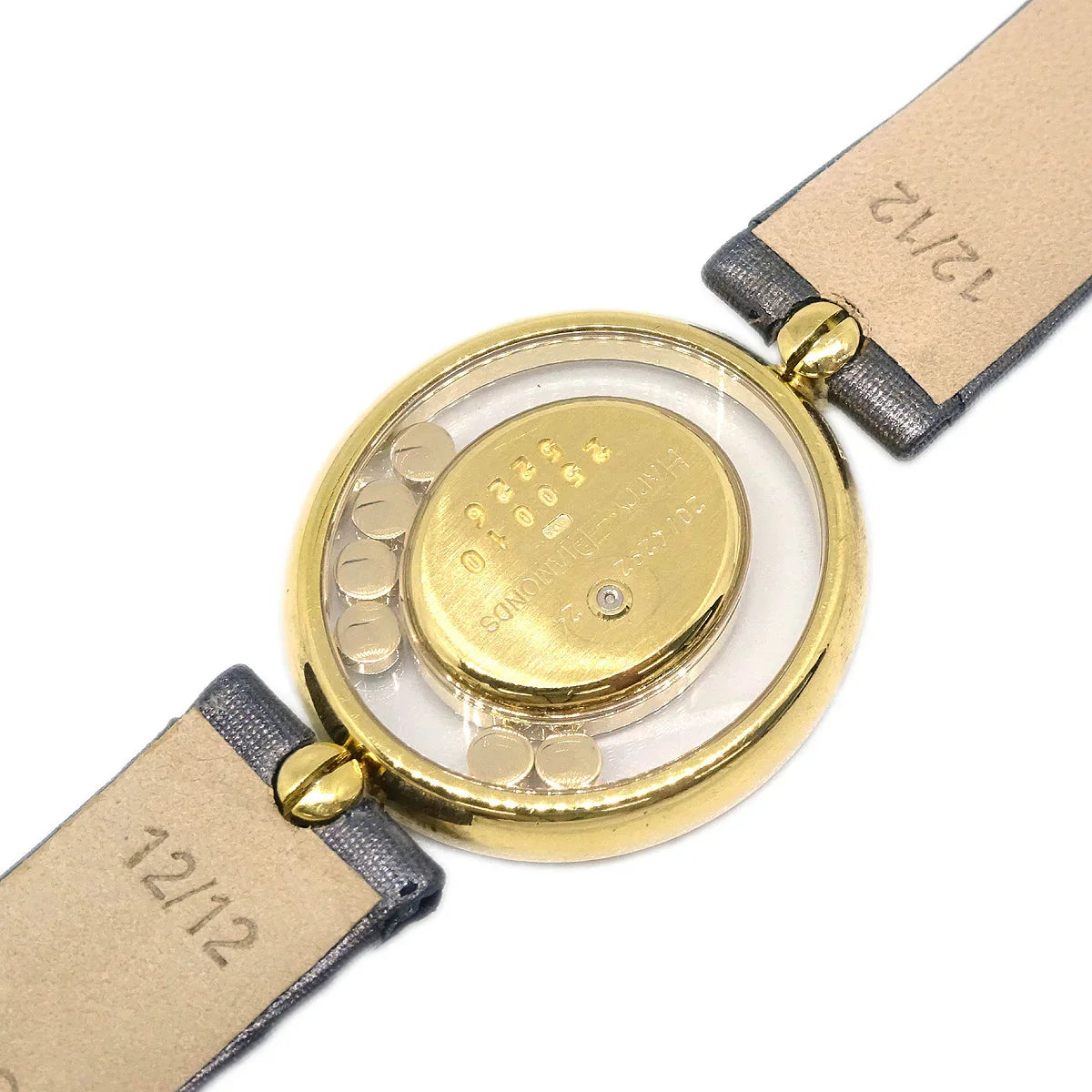 Chopard Happy Diamonds Ref.20/4297 Quartz Watch 18KYG Diamond